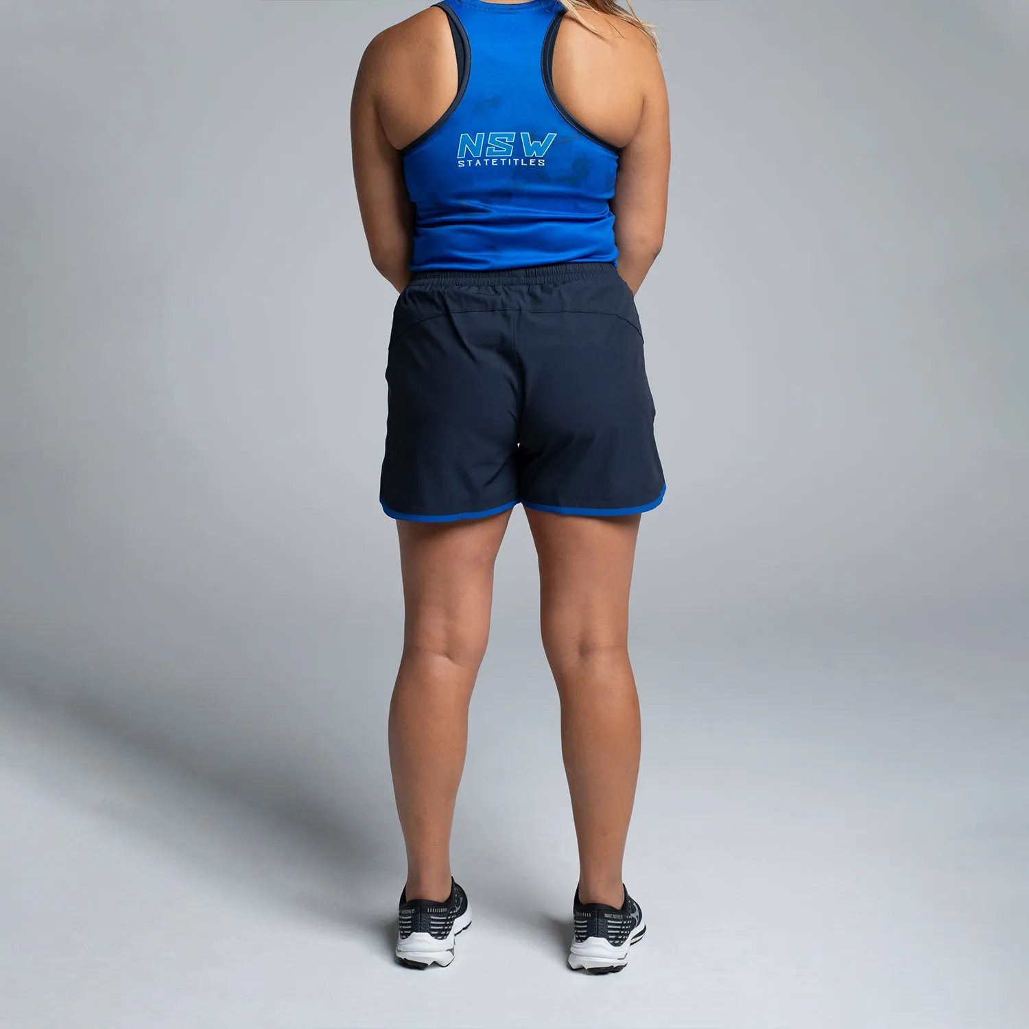 Netball NSW State Titles Training Singlet - Ocean