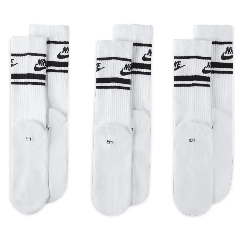 Nike Unisex Sportswear Everyday Essential Crew Socks (3 Pairs)