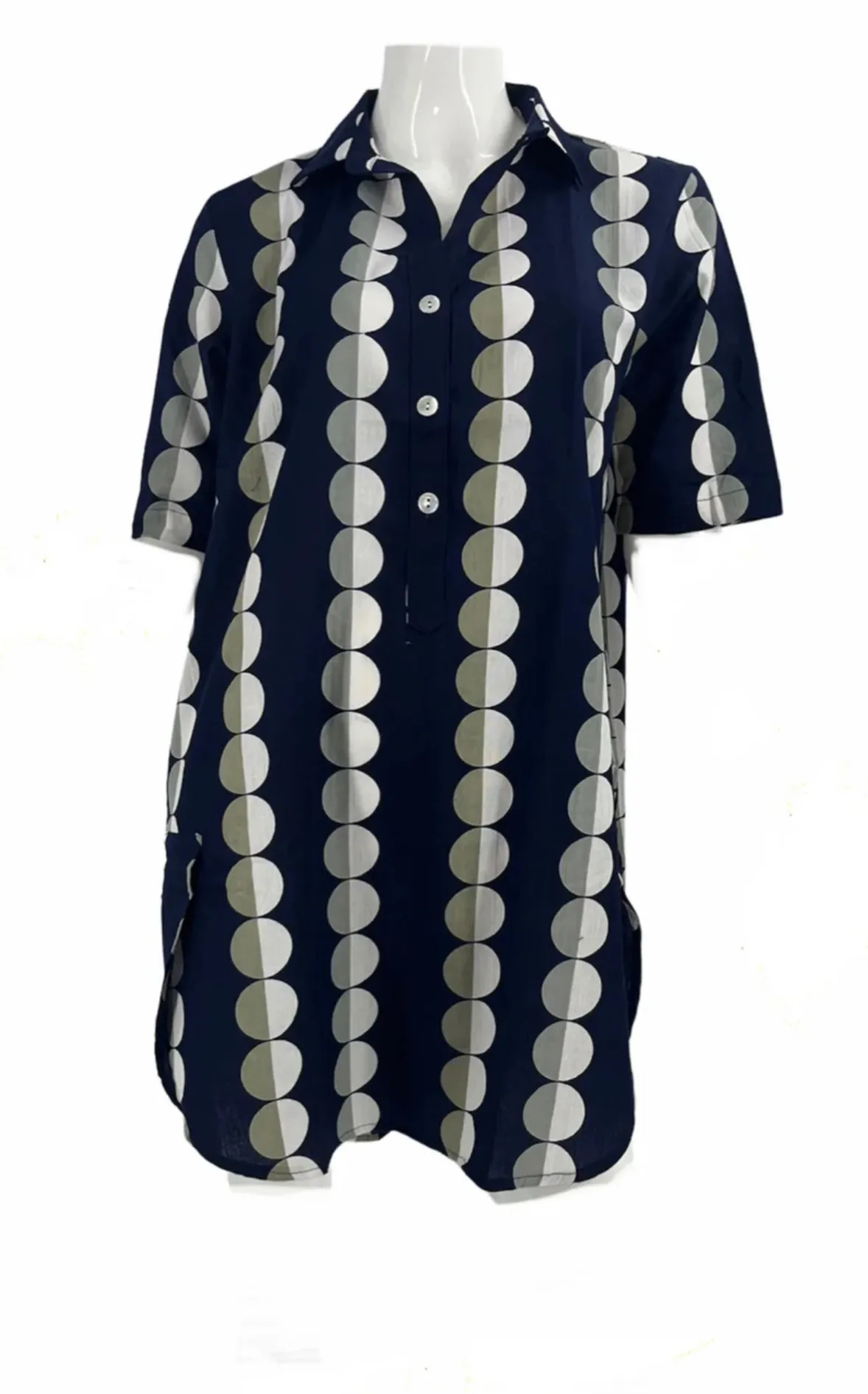 Polkadots Shirt Dress