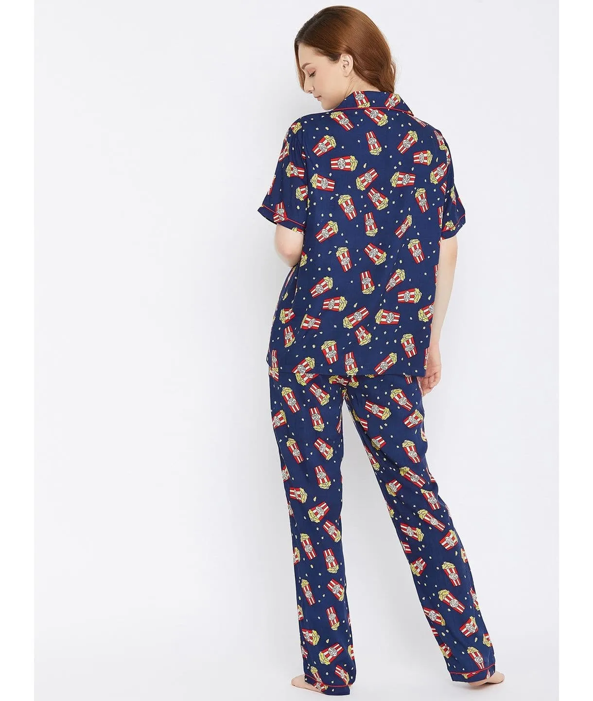 Printed Cotton Night Suit