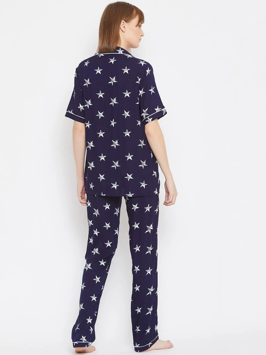 Printed Cotton Night Suit