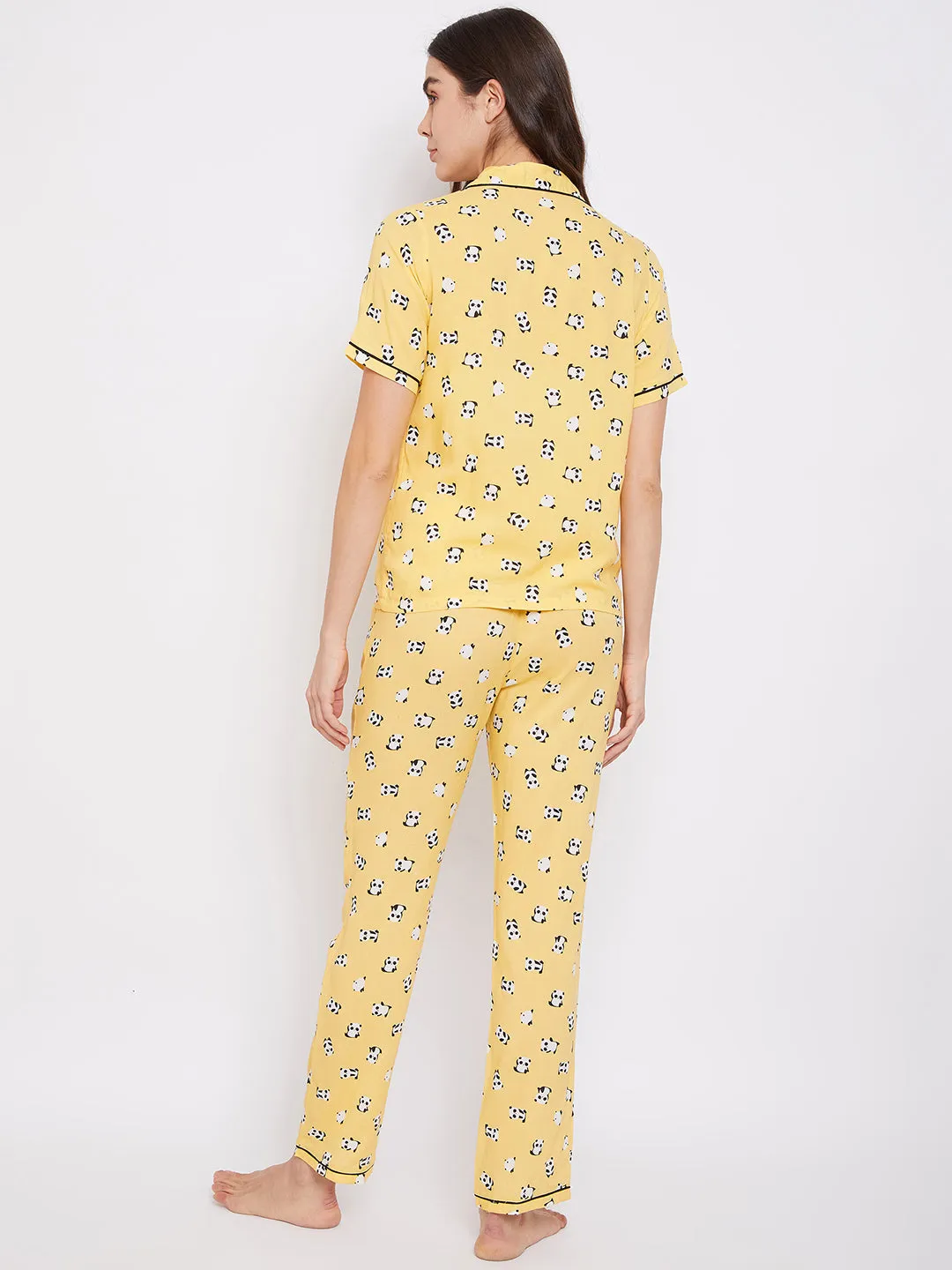 Printed Cotton Night Suit