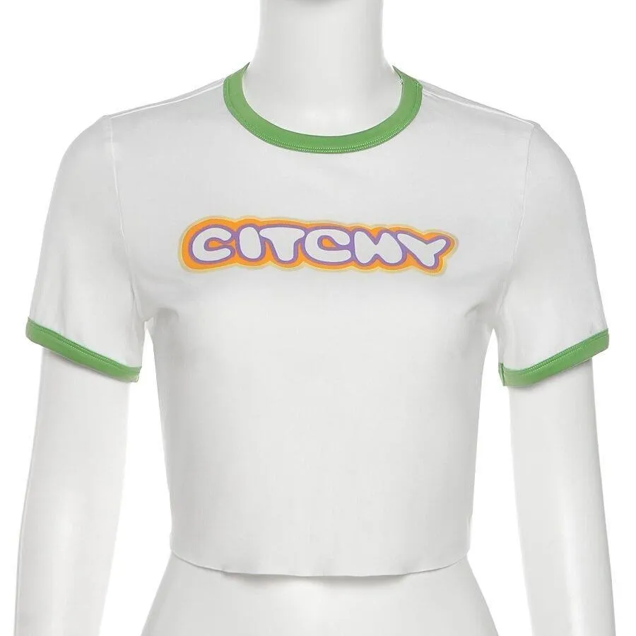 "Citchy" Crop Top