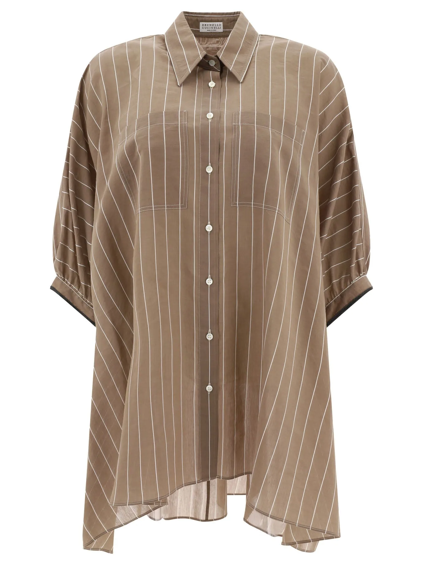 "MONILI" STRIPED SHIRT