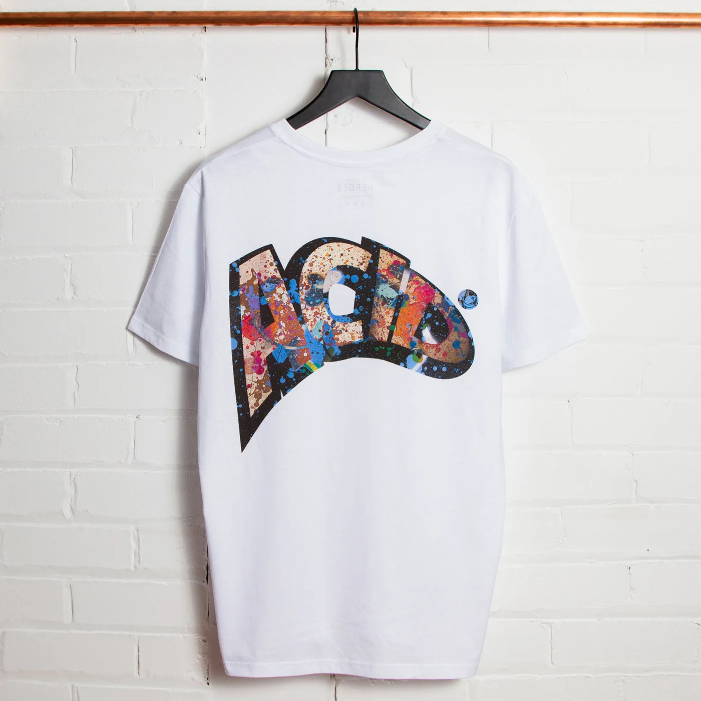 Remixed 1 Acid Jam Back Print - Tshirt - White