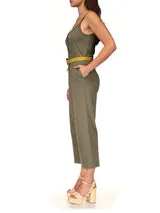 Sanctuary Button Front Knit Jumpsuit