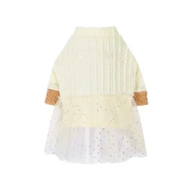 Shine Bright Sweater Dress - Off White