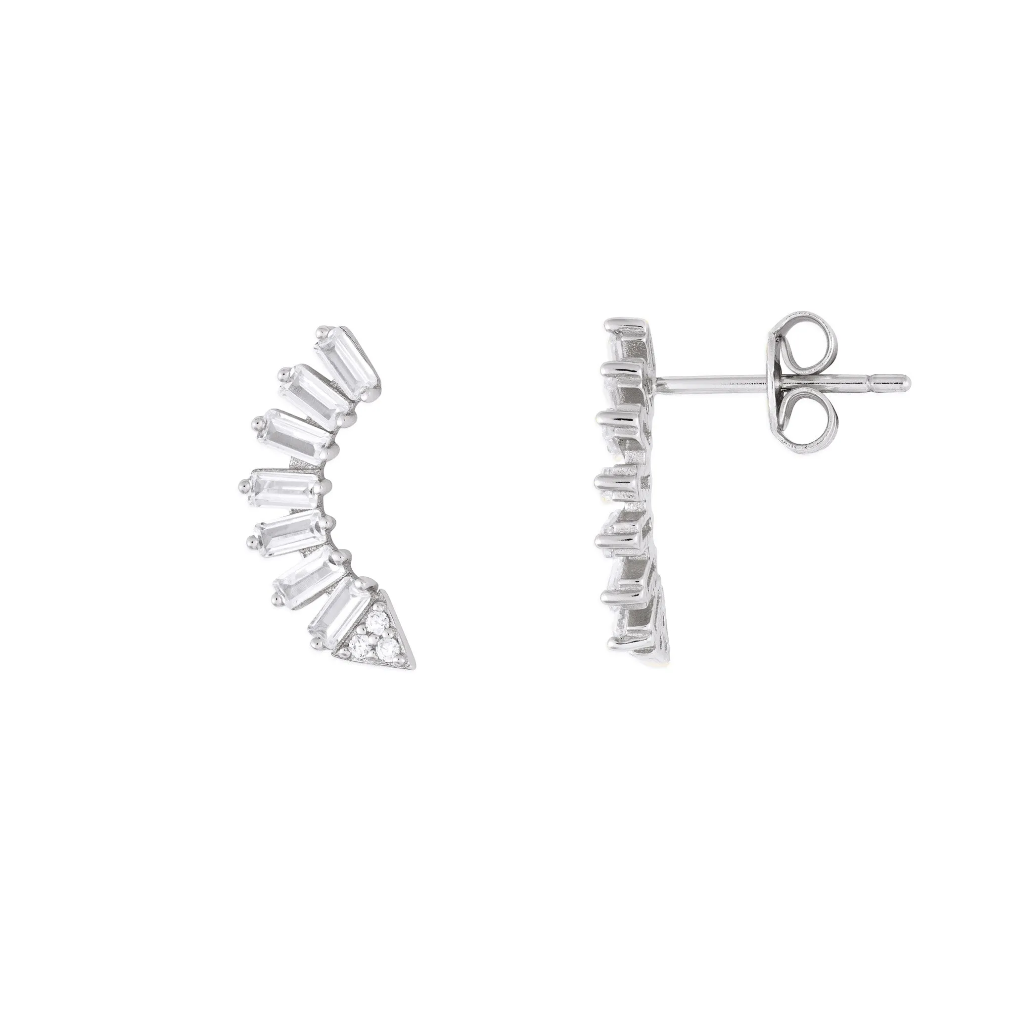 SIERA STUDS SILVER