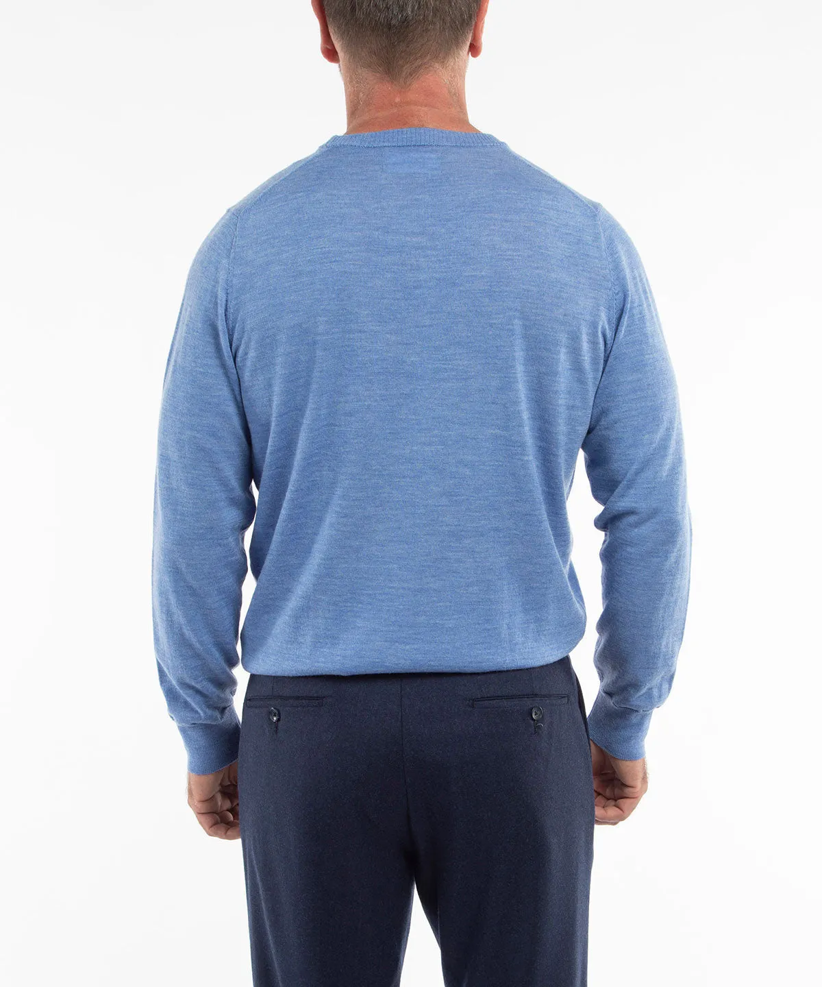 Signature Ultra Light 100% Merino Wool Crewneck Sweater