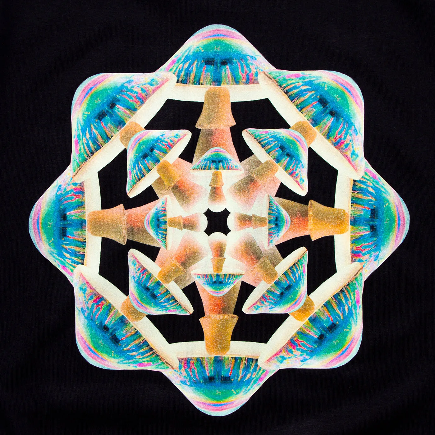 Staroom Front Print - Tshirt - Black