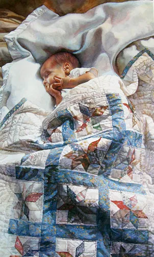 Steve Hanks - Crib Quilt