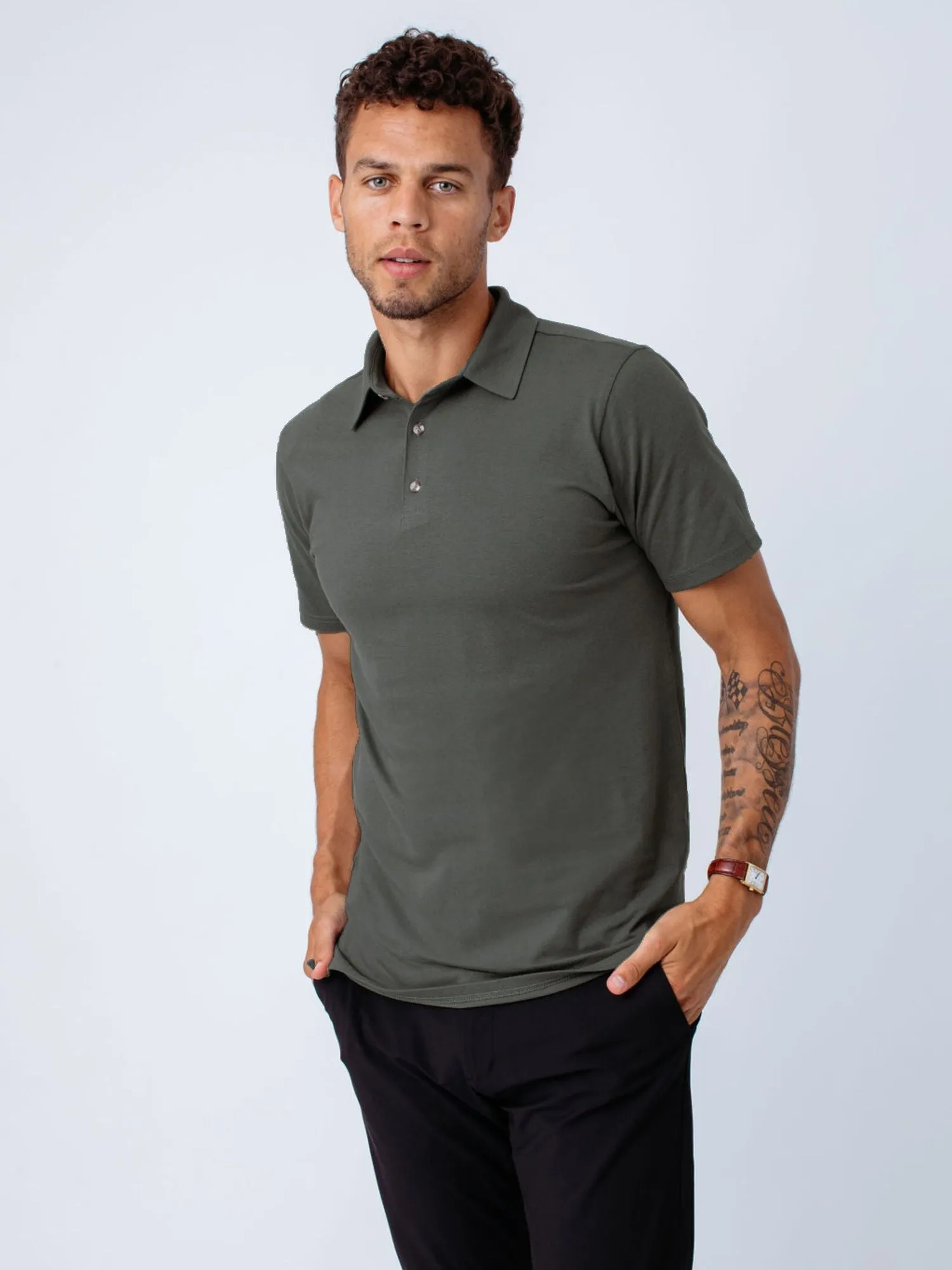 Stone Green Torrey Polo