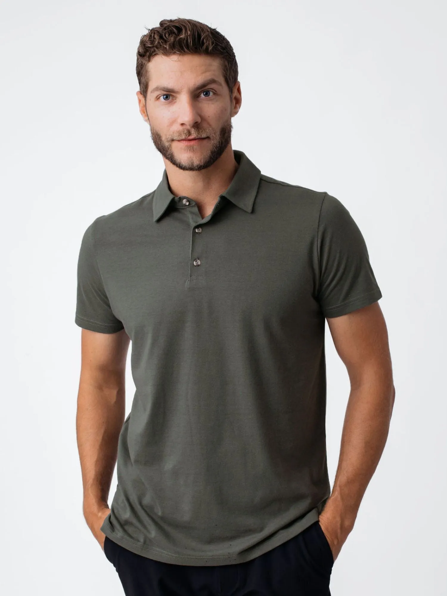 Stone Green Torrey Polo