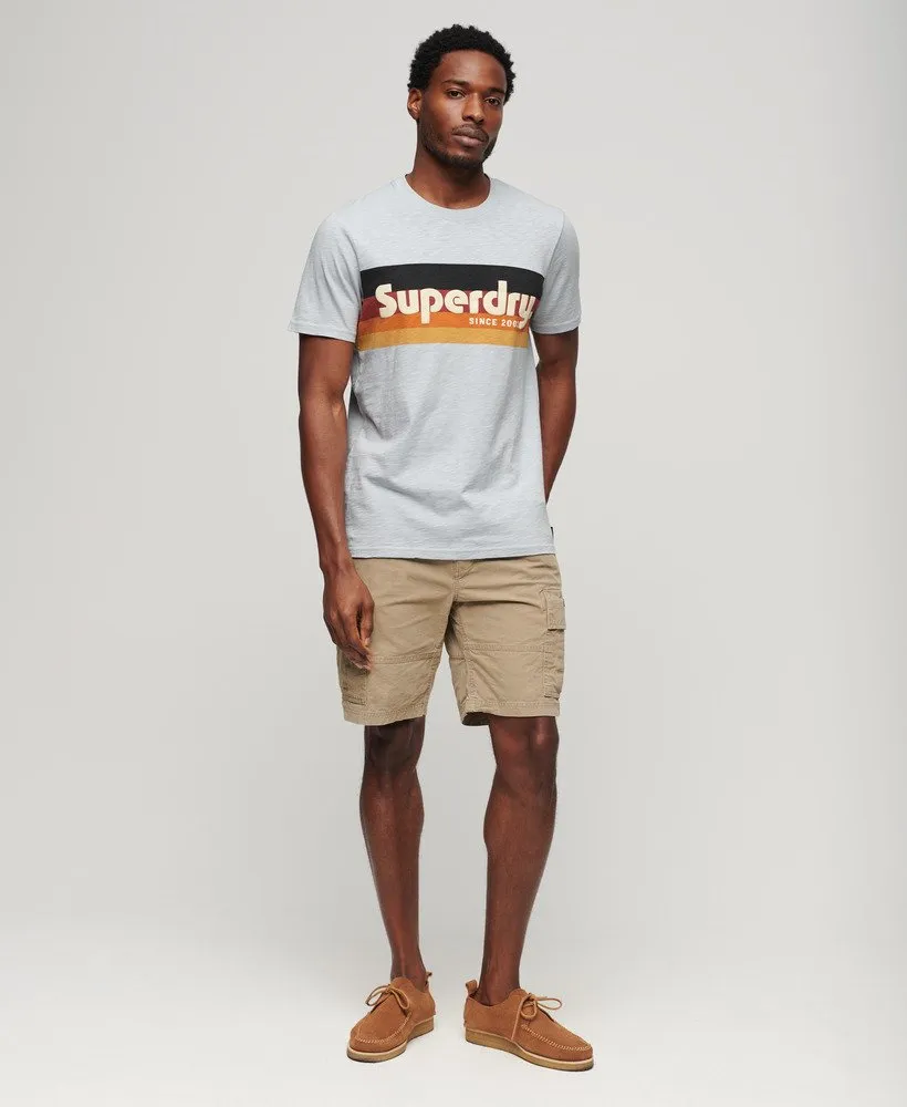 Superdry Cali Logo Tee (Blue)