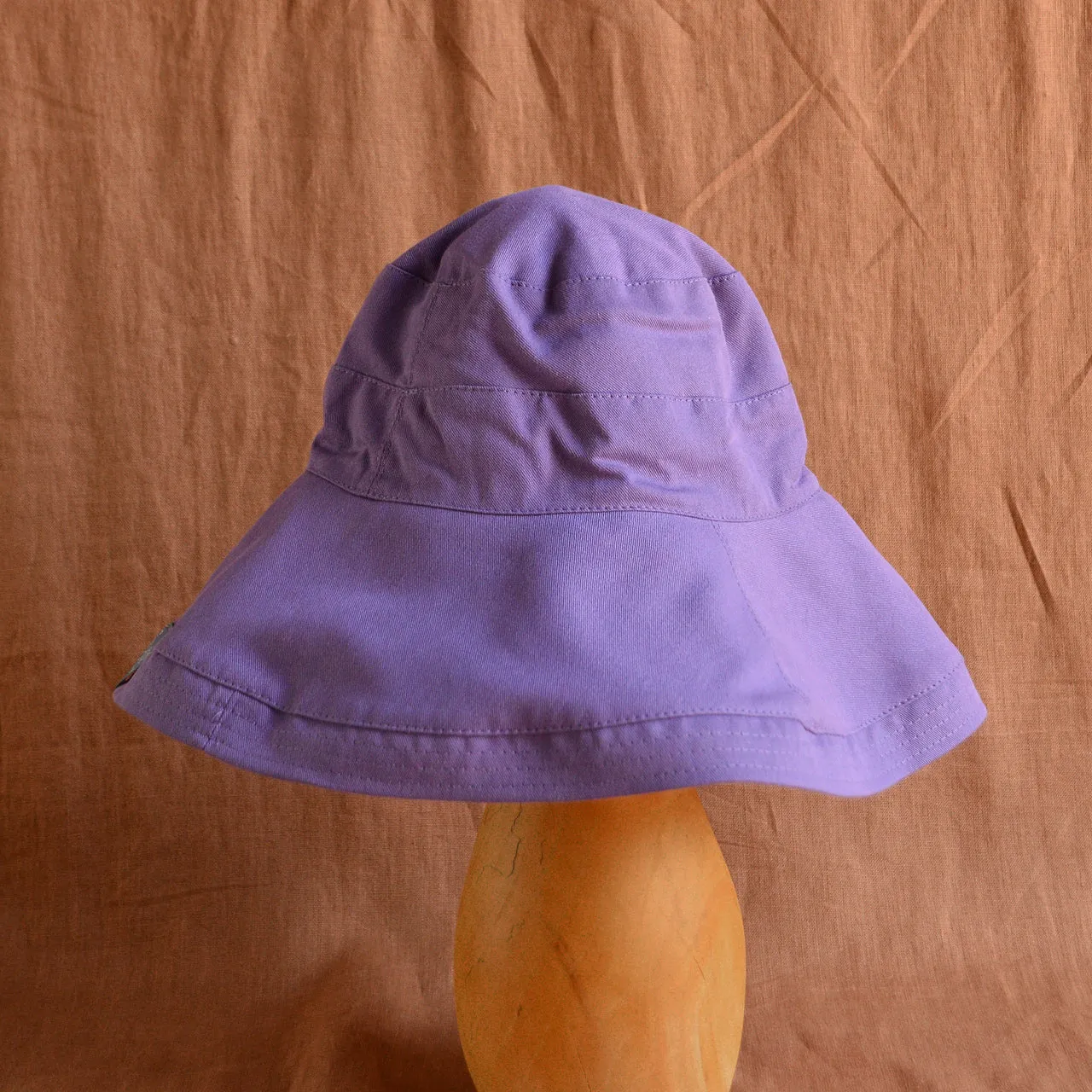 Wide Brim Hat Sofie - 100% Organic Cotton - UV60  (Child-Adults)