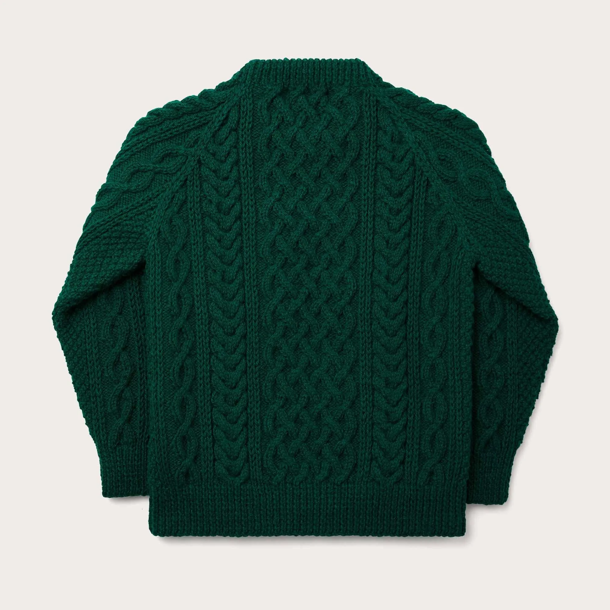 WOOL FISHERMAN'S SWEATER